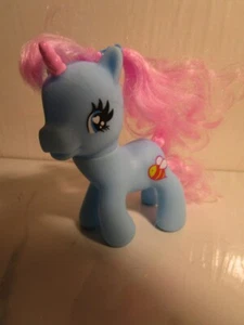 Pony Gi-Go Wonder Blue Unicorn Pink Hair Bumble Bee MLP - Bild 1 von 2