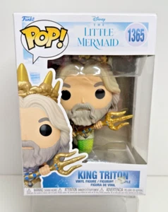 Funko Pop! Figura Vinilo Disney La Sirenita Rey Tritón #1365 NUEVA - Imagen 1 de 7