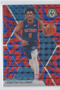 19-20 Mosaic Reactive Blue #47 Langston Galloway Base Pistons - Picture 1 of 1