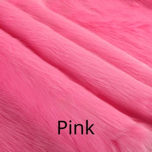 20*50CM Long Haired Faux Fox Fur Fabric Thick Fluffy Furry Fabric Background Sew - Picture 1 of 29