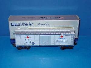 K - LINE LABATT'S BEER - # K - 751402 - LABATT'S BLUE LIGHT REEFER CAR - Picture 1 of 3