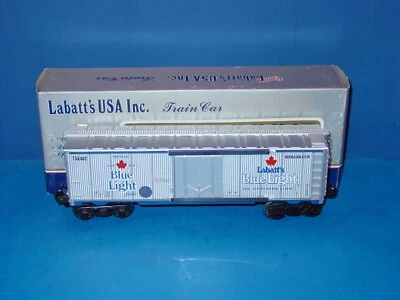 K - LINE LABATT'S   BEER  -  # K - 751402  -  LABATT'S  BLUE  LIGHT  REEFER  CAR - Image 1 of 3