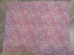 1 Pottery Barn ORANGE ROT BLAU Paisley Standard Kissen Schein Baumwolle - Bild 1 von 5