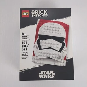 LEGO STAR WARS Brick Sketches 40391 First Order Stormtrooper DAMAGED BOX - Picture 1 of 7