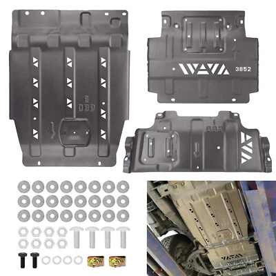 Full Skid Plate Package w/Front Transmission Skid Plate For 2015-2022 Ford F150 - Image 1 of 4