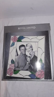 Marco de fotos estilo vitral Royal Silver Limited Foto 1 de 4