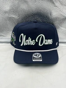Notre Dame Fighting Irish NCAA '47 Navy Script Hitch Adjustable Snapback Hat - Picture 1 of 5
