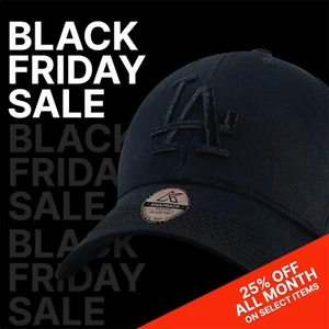 Gorra de béisbol ajustable negra LA Dodger 100 % algodón, modelo de fábrica unisex - Imagen 1 de 5