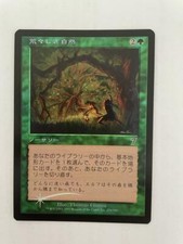 MTG JAPANESE FOIL 7TH EDITION UNTAMED WILDS NM MAGIC THE GATHERING GREEN SORCERY