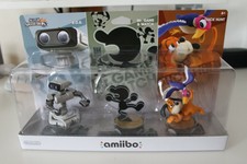 Amiibo 3-Pack R.O.B. Mr. Game & Watch Duck Hunt ( US Version ) Brand New In Box!