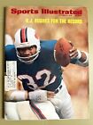 1973 Sports Illustrated Magazine O.J. Simpson Bills Rushes for the Record