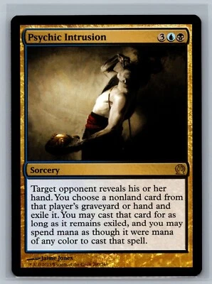 Magic The Gathering Theros Psychic Intrusion #200/249 MTG TCG CCG - Image 1 of 2
