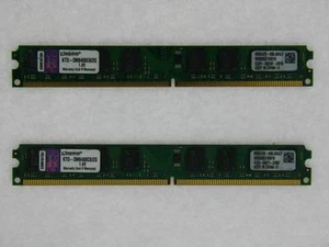 4GB Kit (2x2GB) Kingston DDR2-800MHz (PC2-6400) KTD-DM8400C6/2G Desktop RAM - Picture 1 of 1