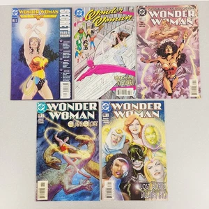 Vintage Wonder Woman Lot of 5 DC Comics No. 3, 133, 147, 179, 180 1998-2002 - Picture 1 of 7