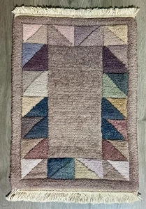 Schöner Nepal Orient Teppich Perser  Teppich 56 cm x 41 cm 10661 - Bild 1 von 12