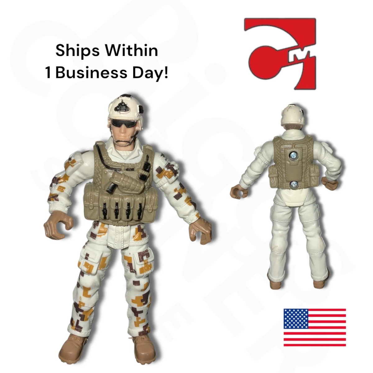 Soldier Force 1:18 Military & Adventure Action Figures for
