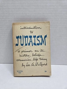 Introduction to Judaism Paperback Religous Book Lee Belford  1961  - Picture 1 of 5