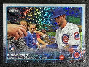 Actualización Topps Chrome 2015 #US283 Kris Bryant RC Chicago Cubs - Imagen 1 de 2