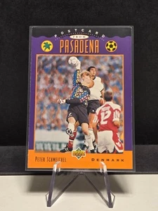 1994 Upper Deck World Cup - Peter Schmeichel Postcard From Pasadena #303 - Picture 1 of 2