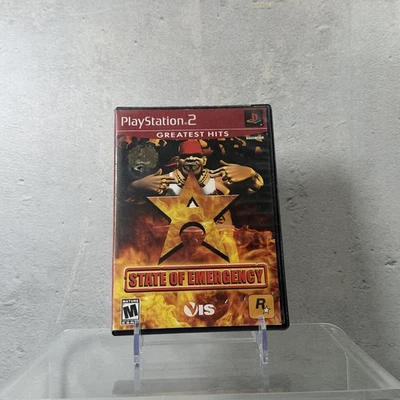 Videojuego State of Emergency Greatest Hits PlayStation 2 clasificación M en caja original Foto 1 de 3