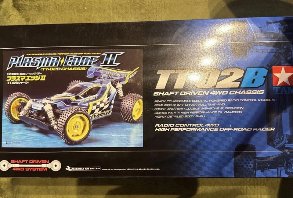 Tamiya Plasma Edge II TT-02B 1/10 Off-Road Chassis Kit - Image 1 of 2