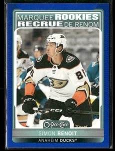 2021-22 Upper Deck Simon Benoit OPC Blue Border RC #643 Anaheim Ducks - Picture 1 of 2