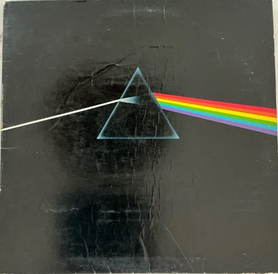 Pink Floyd The Dark Side of the Moon SMAS-11163 Capitol Rainbow - Plays Well Foto 1 de 4