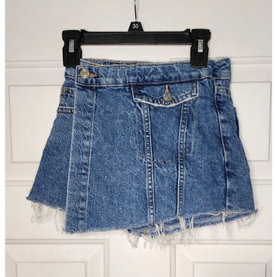 Zara Girls Denim Skort Size 7 - Image 1 of 4