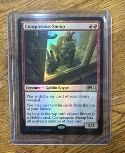 MTG Conspicuous Snoop Foil Promo - Picture 1 of 8