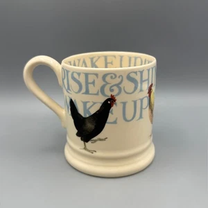 Pollos Emma Bridgewater ¡Levántate y brilla! Taza de 1/2 pinta - Imagen 1 de 9