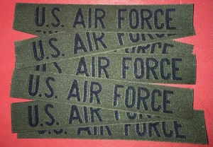 1990s - GWOT Era U.S. Air Force OD Subdued Tab / Patch Variant 2 (R) - Picture 1 of 2