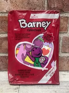 Vintage Hallmark Barney Valentinskarten 1993 - Bild 1 von 5
