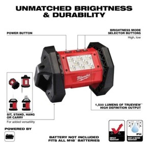 Milwaukee 2361-20 M18 Rover 18V Floodlight - Red