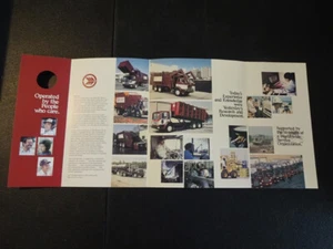 VINTAGE & VERY RARE WASTE MANAGEMENT OF PHOENIX SALESMAN FOLDER GARBAGE TRUCK CO - Picture 1 of 15