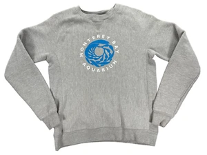 Champion Sweatshirt Herren Größe S Reverse Weave grau Bay Aquarium Pullover Pullover - Bild 1 von 6