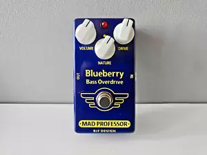 Mad Professor - Blueberry Bass - Overdrive - Guitar Effects Pedal - Picture 1 of 5