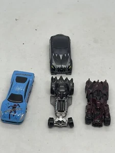 Marvel DC Comics Batman Spiderman X 4 Diecast Cars Toys Collectible - Picture 1 of 9