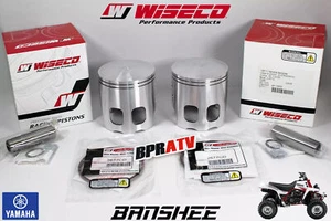 Banshee 421cc 4 mil Cheetah Cub Wampus Serval 4mm Wiseco 573 Blaster Pistons Kit - Picture 1 of 24
