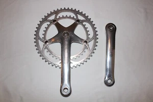 Campagnolo C Record Crankset 52/39 Chainring Set 172.5mm Crankarm Length - Picture 1 of 8