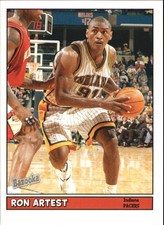 2005-06 Topps Bazooka Minis Indiana Pacers Basketball Card #69 Ron Artest