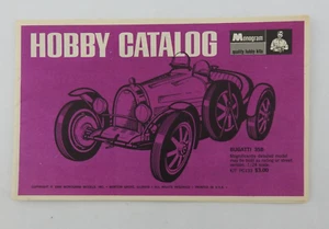 Vintage 1966 Monogram Hobby Catalog Model Kit Brochure Price Guide - Picture 1 of 3
