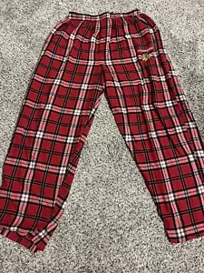 Chicago Blackhawks Men’s Plaid Pajama Pants XL - Picture 1 of 4
