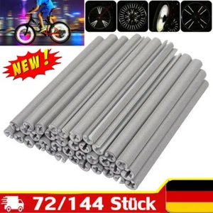 72/144 tlg Fahrrad Reflektoren Set Speichenreflektoren Speichensticks Sicherheit - Bild 1 von 14
