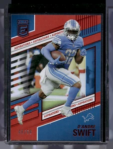 2022 Panini Donruss Elite 22 D'Andre Swift Detroit Lions - Picture 1 of 2