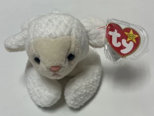 Ty Beanie Baby Fleece the Lamb #4125 Tag Errors - Picture 1 of 17