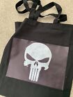 Punisher Tote Bag  Edc Marvel Comic Black New Shopping