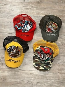 Lote de sombreros Ed Hardy 4ct  - Imagen 1 de 6