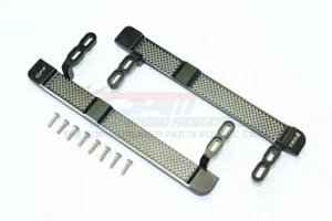 GPM TRX4014X ALLOY SIDE STEPS - RETICULATED PATTERN 1/10 RC TRAXXAS TRX-4 - Picture 1 of 4