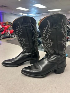 SCHWARZE COWBOYSTIEFEL HERREN GRÖSSE 9,5 9-1/2 - Bild 1 von 5