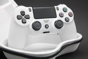 Controller PlayStation 4 PS4 Scuf Paddles effetto Hall DualShock bianco bianco NUOVO - Foto 1 di 2